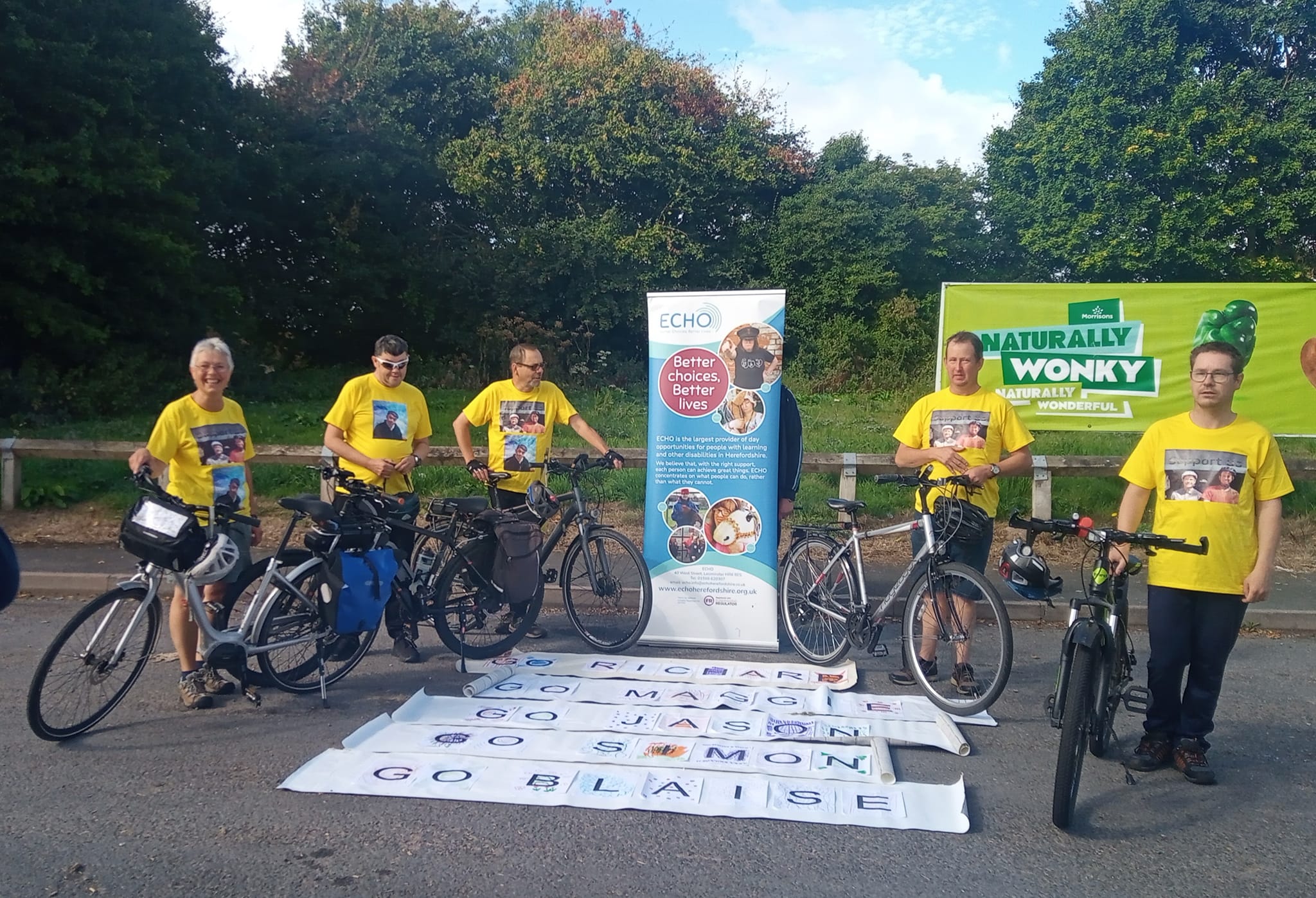 Big Bike Ride ECHO Herefordshire